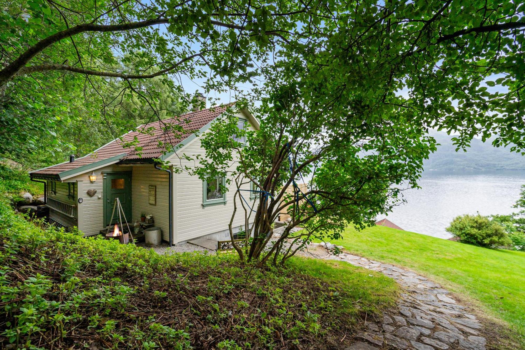 Beautiful Beach Line Cabin With Sauna Near Pulpit Rock Villa Forsand Exterior photo